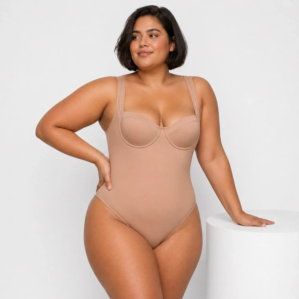 SKIMS Shaping Swim Underwire One Piece‎ Sienna Womens 4X